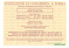 Certificazione serie Mec 2000 Eco